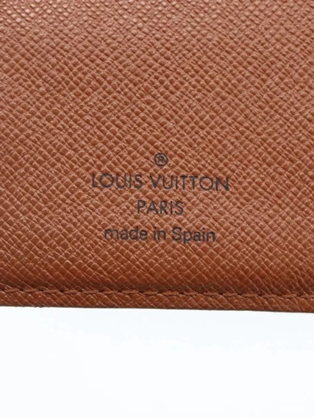 LOUIS VUITTON Monogram Agenda PM Day Planner Cover R20005 LV Auth BA11076